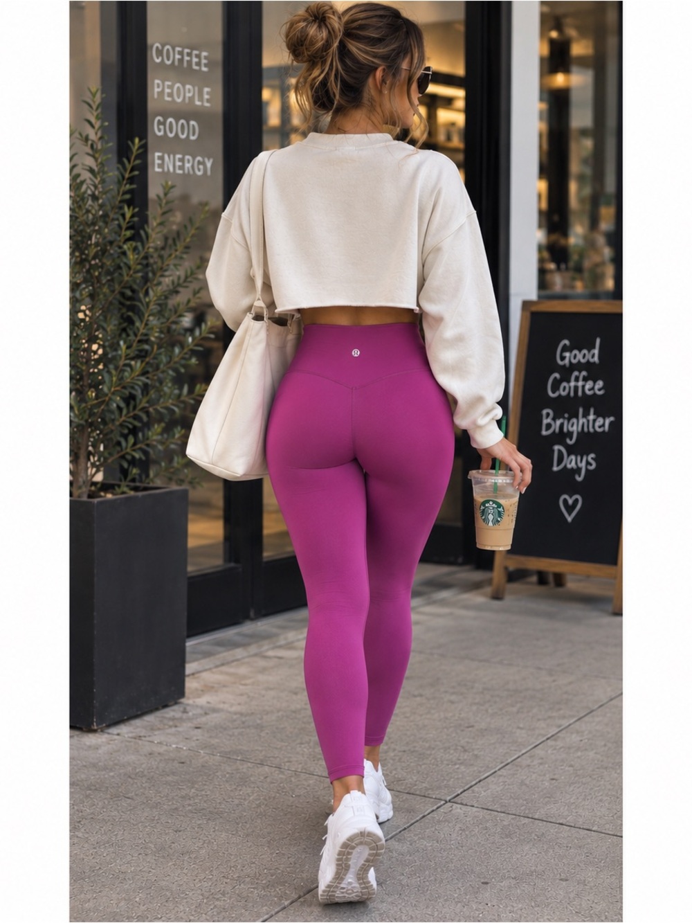 lululemon athletica High-Rise Magenta Leggings